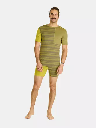 ORTOVOX | Camiseta de hombre Rock'n'Wool 185 | olive